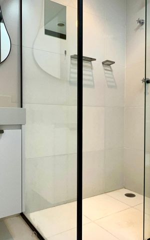 Studio à venda com 26m², 1 quarto e sem vaga Studio à venda com 26m², 1 quarto e sem vagaBanheiro