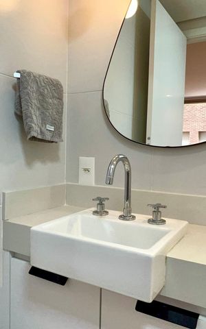 Studio à venda com 26m², 1 quarto e sem vaga Studio à venda com 26m², 1 quarto e sem vagaBanheiro