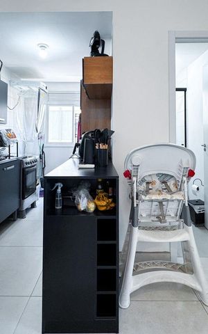 Apartamento à venda com 45m², 2 quartos e 1 vaga