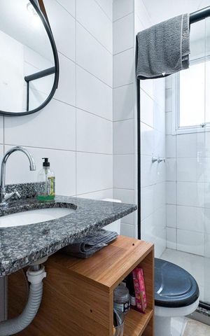 Apartamento à venda com 45m², 2 quartos e 1 vaga