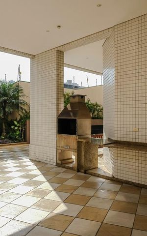 Apartamento à venda com 118m², 3 quartos e 2 vagasChurrasqueira