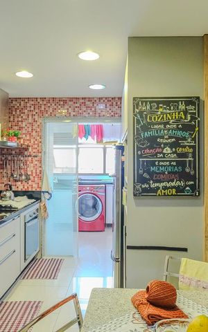 Apartamento à venda com 118m², 3 quartos e 2 vagasCozinha