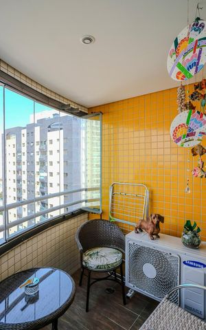 Apartamento à venda com 118m², 3 quartos e 2 vagasVaranda