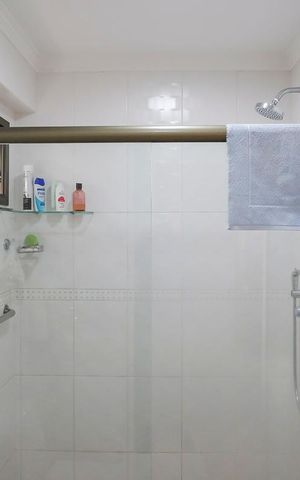 Apartamento à venda com 118m², 3 quartos e 2 vagasBanheiro da suíte 1