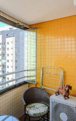 Apartamento à venda com 118m², 3 quartos e 2 vagasVaranda