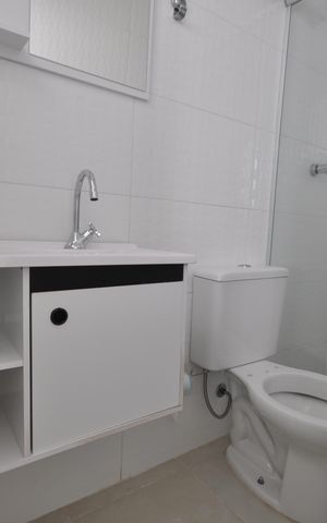 Apartamento à venda com 68m², 2 quartos e sem vagaBanheiro do Quarto Suíte