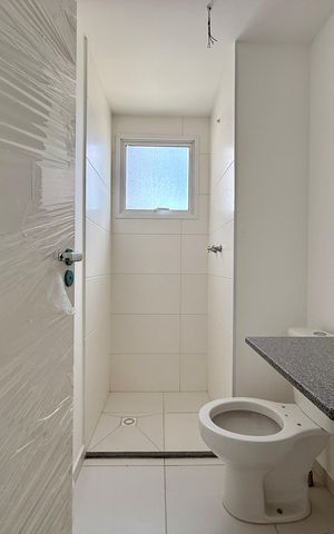 Apartamento à venda com 59m², 2 quartos e 1 vaga Apartamento à venda com 59m², 2 quartos e 1 vagaBanheiro Social