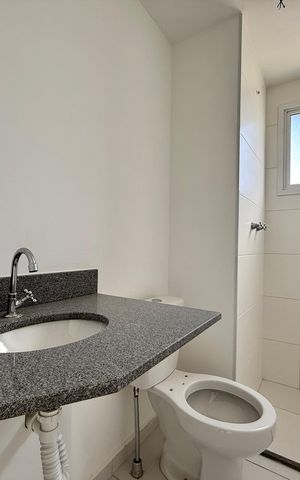 Apartamento à venda com 59m², 2 quartos e 1 vaga Apartamento à venda com 59m², 2 quartos e 1 vagaBanheiro Suíte