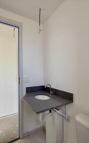 Apartamento à venda com 59m², 2 quartos e 1 vaga Apartamento à venda com 59m², 2 quartos e 1 vagaBanheiro Suíte
