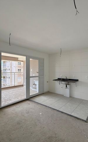 Apartamento à venda com 59m², 2 quartos e 1 vaga Apartamento à venda com 59m², 2 quartos e 1 vagaSala