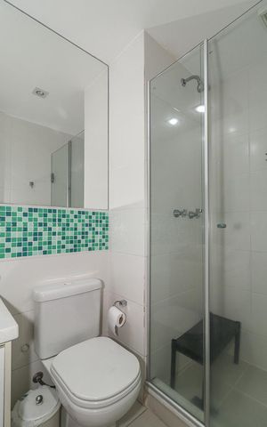 Apartamento à venda com 65m², 2 quartos e 2 vagasBanheiro Social
