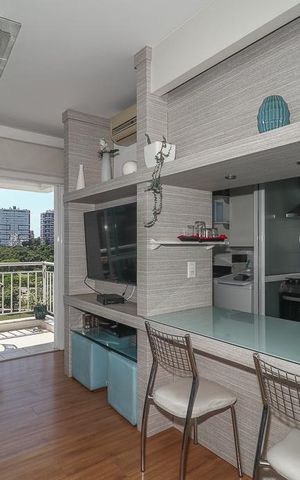 Apartamento à venda com 65m², 2 quartos e 2 vagasSala