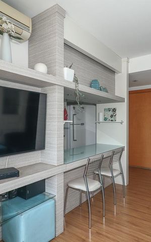 Apartamento à venda com 65m², 2 quartos e 2 vagasSala