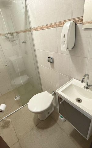 Apartamento para alugar com 55m², 1 quarto e 1 vaga