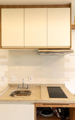 Studio à venda com 24m², 1 quarto e sem vaga Studio à venda com 24m², 1 quarto e sem vagaCozinha