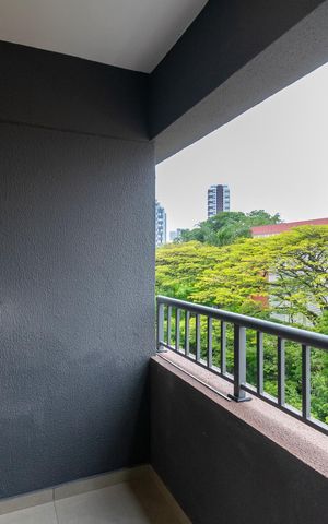Studio à venda com 24m², 1 quarto e sem vaga Studio à venda com 24m², 1 quarto e sem vagaVaranda
