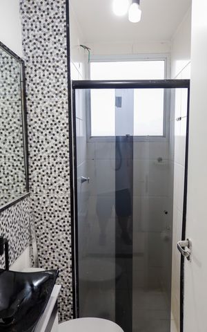 Apartamento para alugar com 40m², 2 quartos e sem vaga Apartamento para alugar com 40m², 2 quartos e sem vagaBanheiro