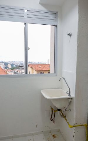 Apartamento para alugar com 40m², 2 quartos e sem vaga Apartamento para alugar com 40m², 2 quartos e sem vagaLavanderia