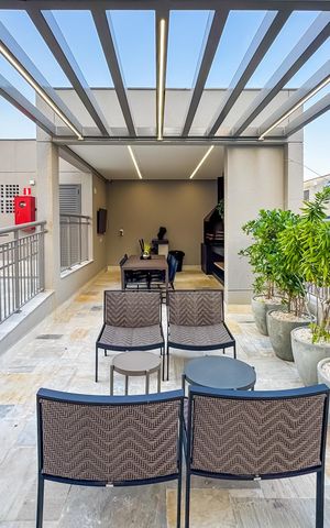 Studio à venda com 30m², 1 quarto e sem vagaChurrasqueira