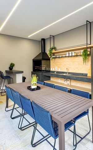Studio à venda com 30m², 1 quarto e sem vagaChurrasqueira