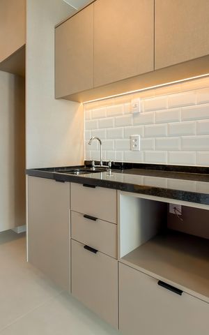 Studio à venda com 30m², 1 quarto e sem vaga Studio à venda com 30m², 1 quarto e sem vagaCozinha