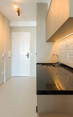 Studio à venda com 30m², 1 quarto e sem vaga Studio à venda com 30m², 1 quarto e sem vagaCozinha