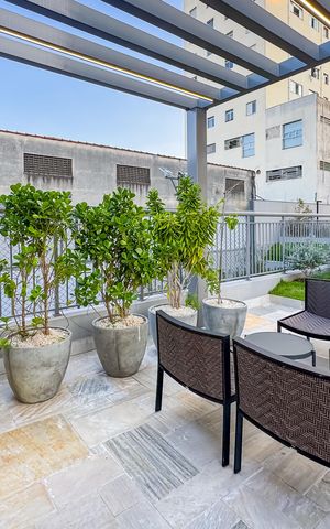 Studio à venda com 30m², 1 quarto e sem vagaChurrasqueira