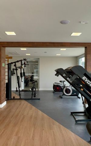 Studio à venda com 26m², 1 quarto e sem vaga Studio à venda com 26m², 1 quarto e sem vagaAcademia