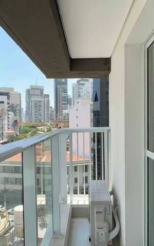 Studio à venda com 26m², 1 quarto e sem vaga Studio à venda com 26m², 1 quarto e sem vagaVaranda