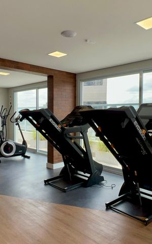 Studio à venda com 26m², 1 quarto e sem vaga Studio à venda com 26m², 1 quarto e sem vagaAcademia