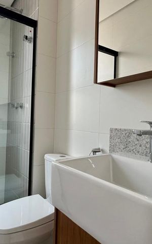 Apartamento à venda com 128m², 2 quartos e 3 vagasbanho