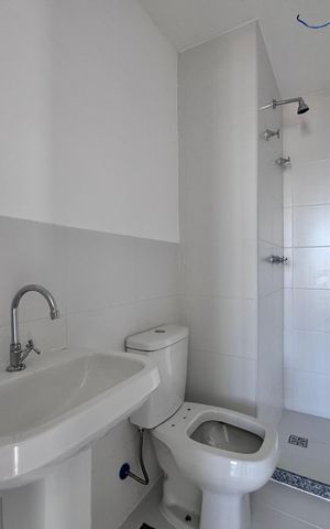 Apartamento à venda com 104m², 3 quartos e 2 vagas Apartamento à venda com 104m², 3 quartos e 2 vagasBanheiro Social