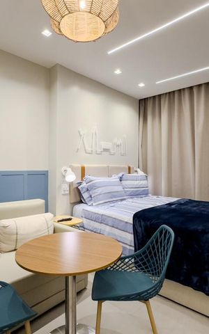 Studio à venda com 33m², 1 quarto e sem vagaStudio