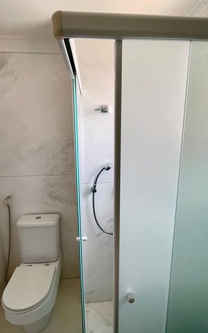 Apartamento à venda com 113m², 3 quartos e 3 vagas Apartamento à venda com 113m², 3 quartos e 3 vagasBanheiro 1