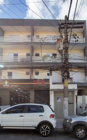 Apartamento para alugar com 44m², 1 quarto e sem vagaFachada do Prédio