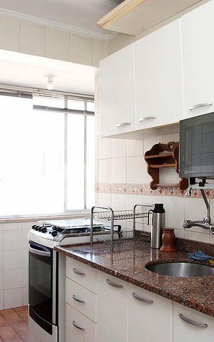 Apartamento à venda com 50m², 1 quarto e sem vagaCozinha + Área de Serviço