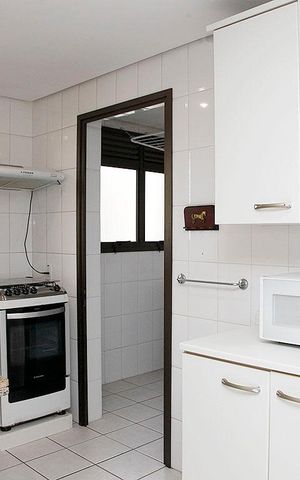 Apartamento à venda com 90m², 2 quartos e 1 vagaCozinha + Área de Serviço