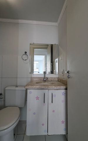 Apartamento à venda com 48m², 2 quartos e 1 vaga Apartamento à venda com 48m², 2 quartos e 1 vagaBanheiro