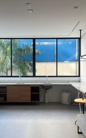 Studio para alugar com 26m², 1 quarto e sem vaga Studio para alugar com 26m², 1 quarto e sem vagaLavanderia