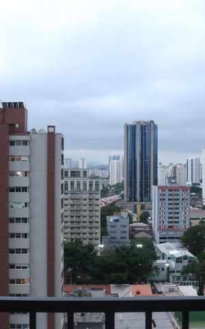 Studio para alugar com 26m², 1 quarto e sem vagaVaranda