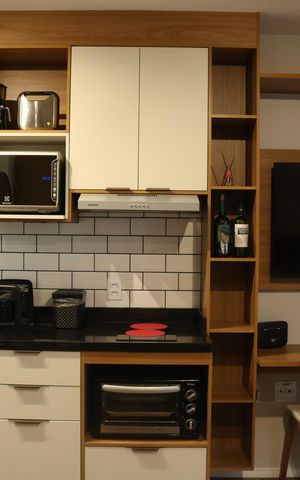Studio para alugar com 26m², 1 quarto e sem vagaCozinha