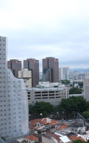 Studio para alugar com 26m², 1 quarto e sem vagaVaranda