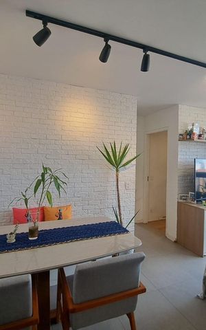 Apartamento à venda com 52m², 2 quartos e 1 vaga Apartamento à venda com 52m², 2 quartos e 1 vagaSala