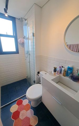 Apartamento à venda com 52m², 2 quartos e 1 vaga Apartamento à venda com 52m², 2 quartos e 1 vagaBanheiro