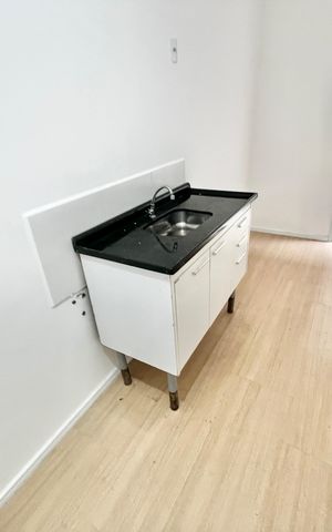 Apartamento à venda com 24m², 1 quarto e sem vaga