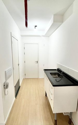 Apartamento à venda com 24m², 1 quarto e sem vaga