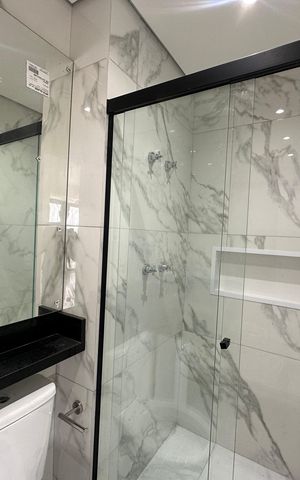 Apartamento à venda com 48m², 2 quartos e 1 vaga Apartamento à venda com 48m², 2 quartos e 1 vagaBanheiro