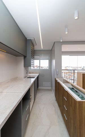 Apartamento à venda com 49m², 2 quartos e 1 vaga Apartamento à venda com 49m², 2 quartos e 1 vagaCozinha