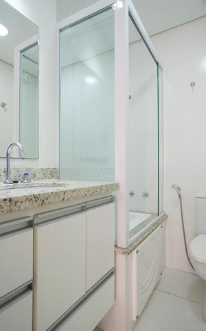 Apartamento à venda com 160m², 3 quartos e 3 vagasBanheiro da suíte 3