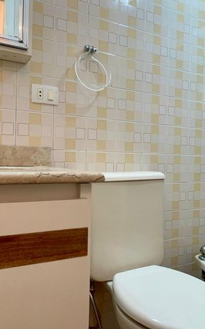 Apartamento para alugar com 40m², 1 quarto e 2 vagas Apartamento para alugar com 40m², 1 quarto e 2 vagasBanheiro